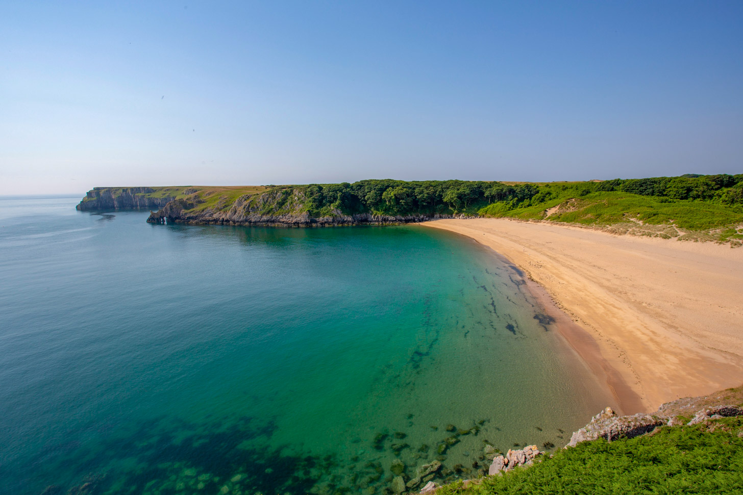 Barafundle Bay Beach