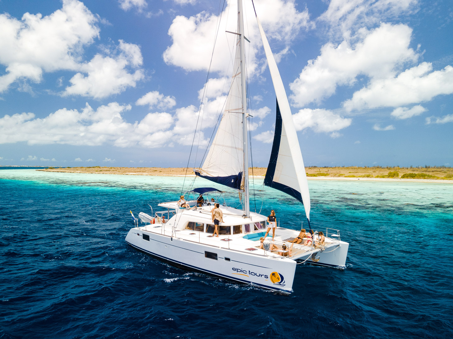 Snorkeltocht op een catamaran